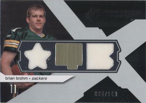 2008 SPx Brian Brohm #RM-BB