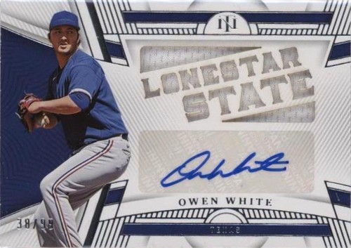 2023 Panini National Treasures - Owen White #DMS-OW