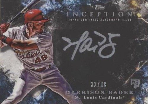 2018 Topps Inception - Harrison Bader #SS-HB