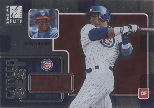 2002 Donruss Elite - Sammy Sosa #CB 36