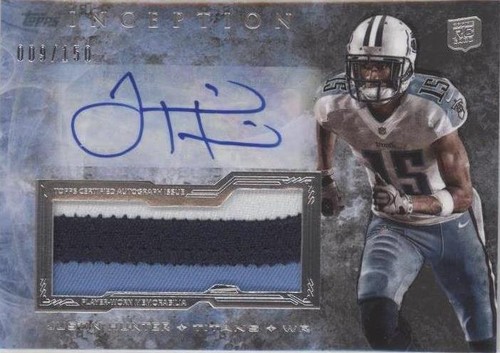 2013 Topps Inception Justin Hunter #IAJP-JH