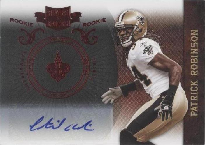 2010 Panini Plates & Patches Patrick Robinson #177
