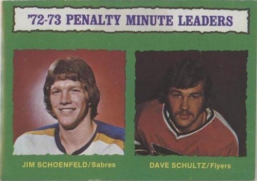 1973-74 O-Pee-Chee - Dave Schultz Jim Schoenfeld #137