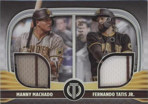 2022 Topps Tribute - Fernando Tatís Jr. Manny Machado #DR2-MT