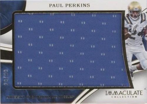2016 Panini Immaculate Collection Collegiate Paul Perkins #29