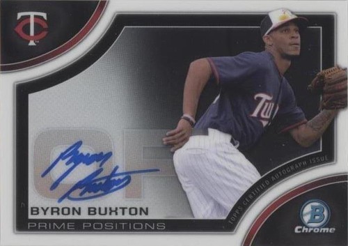 2015 Bowman Chrome - Byron Buxton #PPA-BB