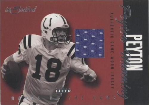 2004 Fleer inScribed Peyton Manning #NGJ-PM