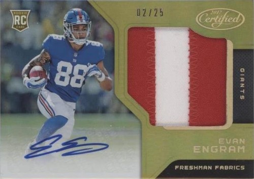 2017 Panini Certified Evan Engram #210