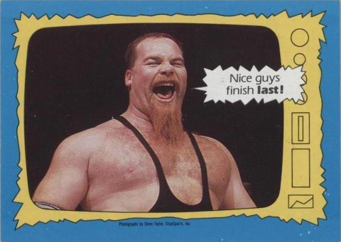 1987 Topps WWF - Jim Neidhart #67