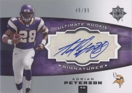 2007 Ultimate Collection Adrian Peterson #101