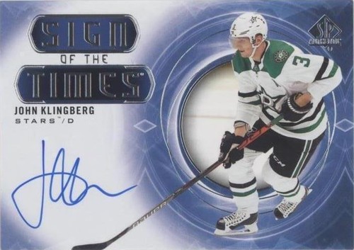 2020-21 SP Authentic - John Klingberg #SOTT-JK