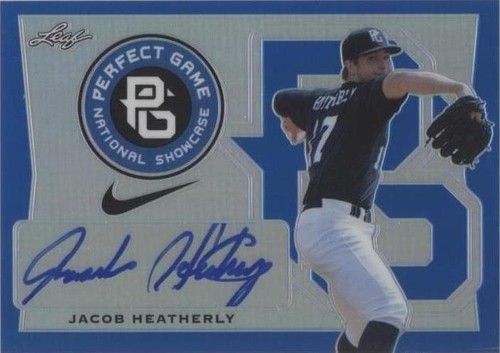 2016 Leaf Perfect Game National Showcase - Jacob Heatherly #BA-JH1