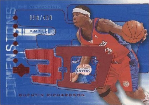 2003-04 Upper Deck Triple Dimensions - Quentin Richardson #3DS46
