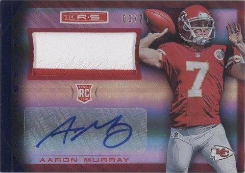 2014 Panini Rookies & Stars Longevity Aaron Murray #RM-AM