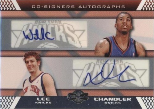 2007-08 Topps Co-Signers - Wilson Chandler/David Lee #CS-15