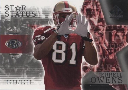 2003 SP Authentic Terrell Owens #127