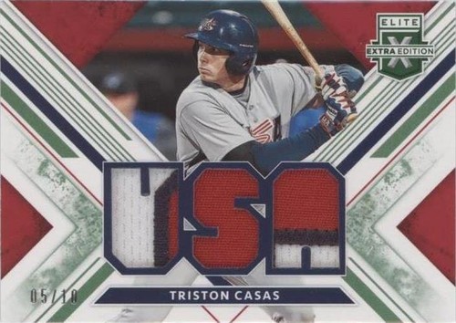 2019 Panini Elite Extra Edition - Triston Casas #USA-TR