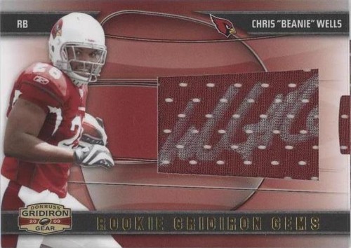2009 Donruss Gridiron Gear Chris Wells #202