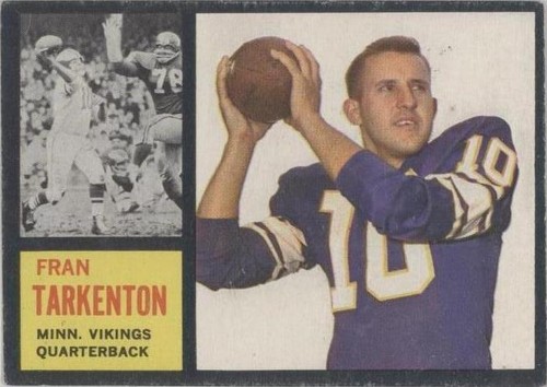 1962 Topps Fran Tarkenton #90