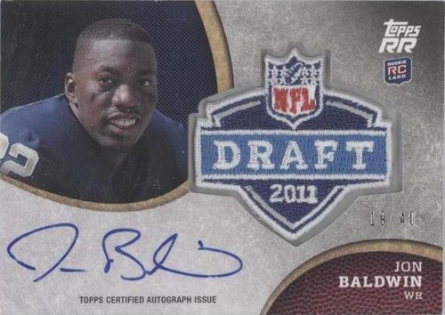 2011 Topps Rising Rookies Jonathan Baldwin #RAP-JB