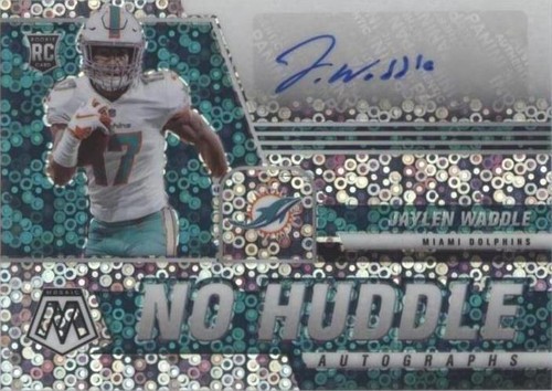 2021 Panini Mosaic Jaylen Waddle #ANH-JW