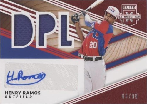 2020 Panini Elite Extra Edition - Henry Ramos #DMS-HR