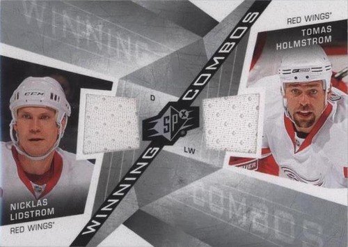 2008-09 SPx - Nicklas Lidstrom Tomas Holmstrom #WC-LH