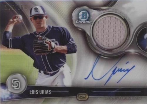 2018 Bowman Chrome - Luis Urias #BCAR-LU