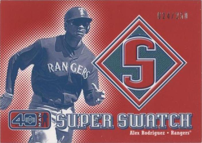 2002 Upper Deck 40 Man - Alex Rodriguez #S-AR
