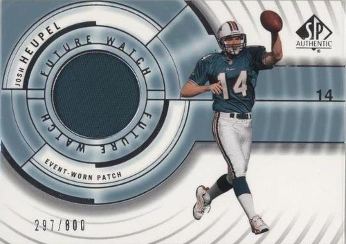 2001 SP Authentic Josh Heupel #113
