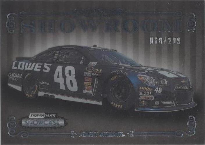 2013 Press Pass Showcase - Jimmie Johnson #SR 2