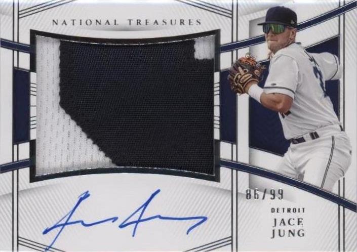 2023 Panini National Treasures - Jace Jung #137