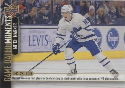 2018-19 Upper Deck Game Dated Moments - Mitch Marner #39