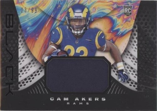 2020 Panini Black Cam Akers #F12