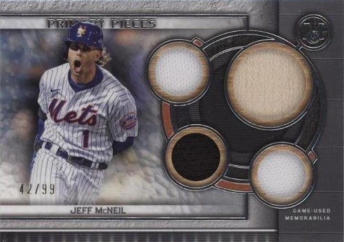 2023 Topps Museum Collection - Jeff McNeil #SPPPQR-JMC