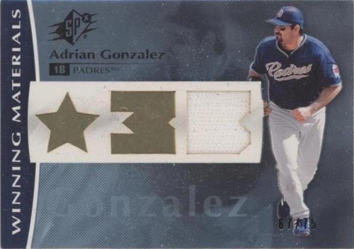 2008 SPx - Adrian Gonzalez #WM-AG