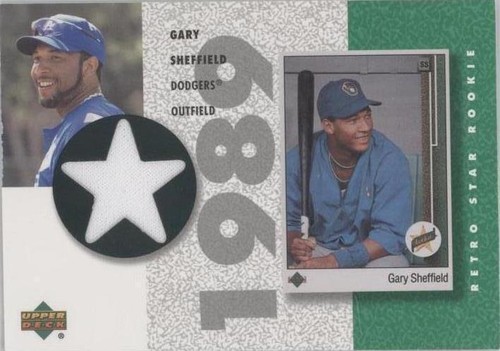 2002 Upper Deck Authentics - Gary Sheffield #SR-GS