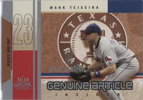 2004 Fleer Genuine Insider - Mark Teixeira #GI-MT