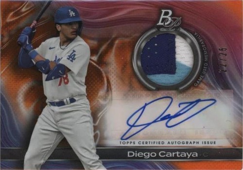 2023 Bowman Platinum - Diego Cartaya #PPAR-DC