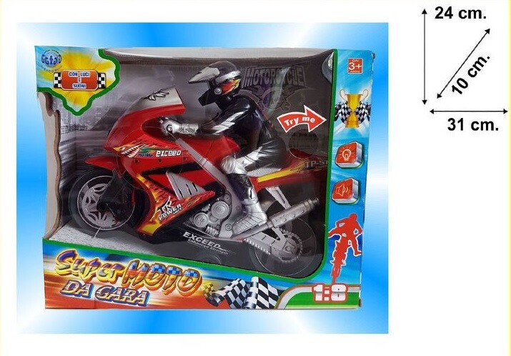 Super Moto Da Gara Giocattolo Gioco Bambini sar