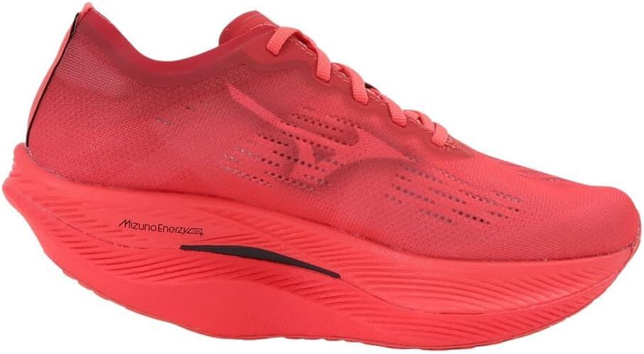 Pre-owned Mizuno Wave Rebellion Pro 2 U1gd2417 02 Running Shoes Red Black Width 2e Us5-11