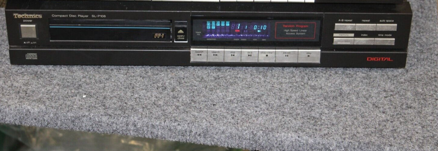 Technics Compact Disc Player SL-P106 (Preowned) No Remote - Working