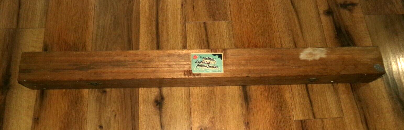 Vintage Sakura 101 Venus Bamboo Fly Rod Fishing Kit Wood