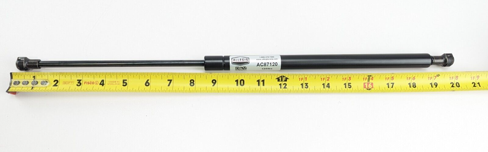 2 x ALLEGIS Corp. Metal End Gas Spring - 7