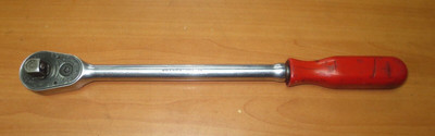 Mac Tools Flex Head Ratchet Red Hard Handle VR15FPA Made In USA