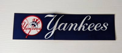 NY Yankees Bumper Sticker American League Champions VG/great Condition