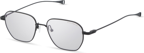 Pre-owned Dita Dlx123-a-03 Lsa-123 Matte Black Eyeglasses In Clear Lens