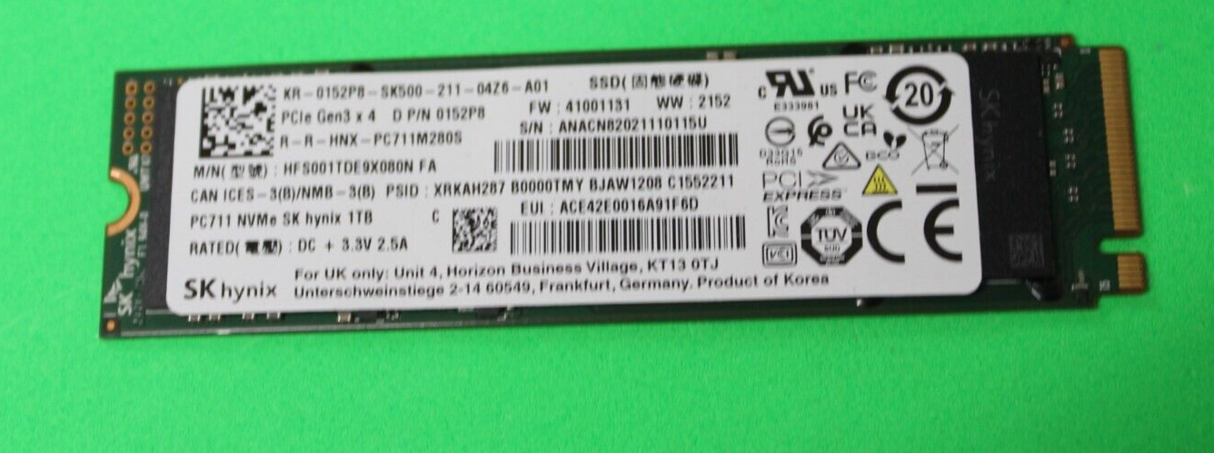 内蔵型SSD EN760 SSD 1TB PCIe Gen4x4 NVMe M.2 2280 Ediloca EN760 M.2 SSD PCle 4.0x4