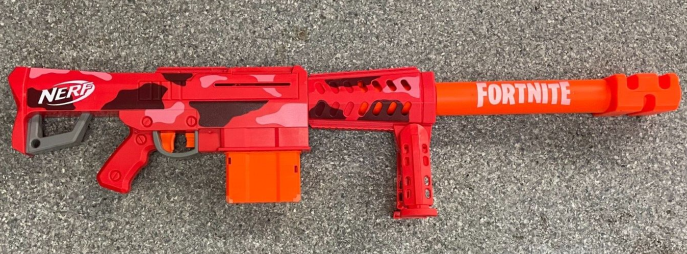 Nerf Fortnite Heavy SR Blaster - No Scope Included | eBay Nerf Fortnite Heavy SR Blaster - No Scope Included | eBay