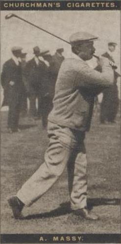 1927 Churchman's Famous Golfers - Arnaud Massy #30